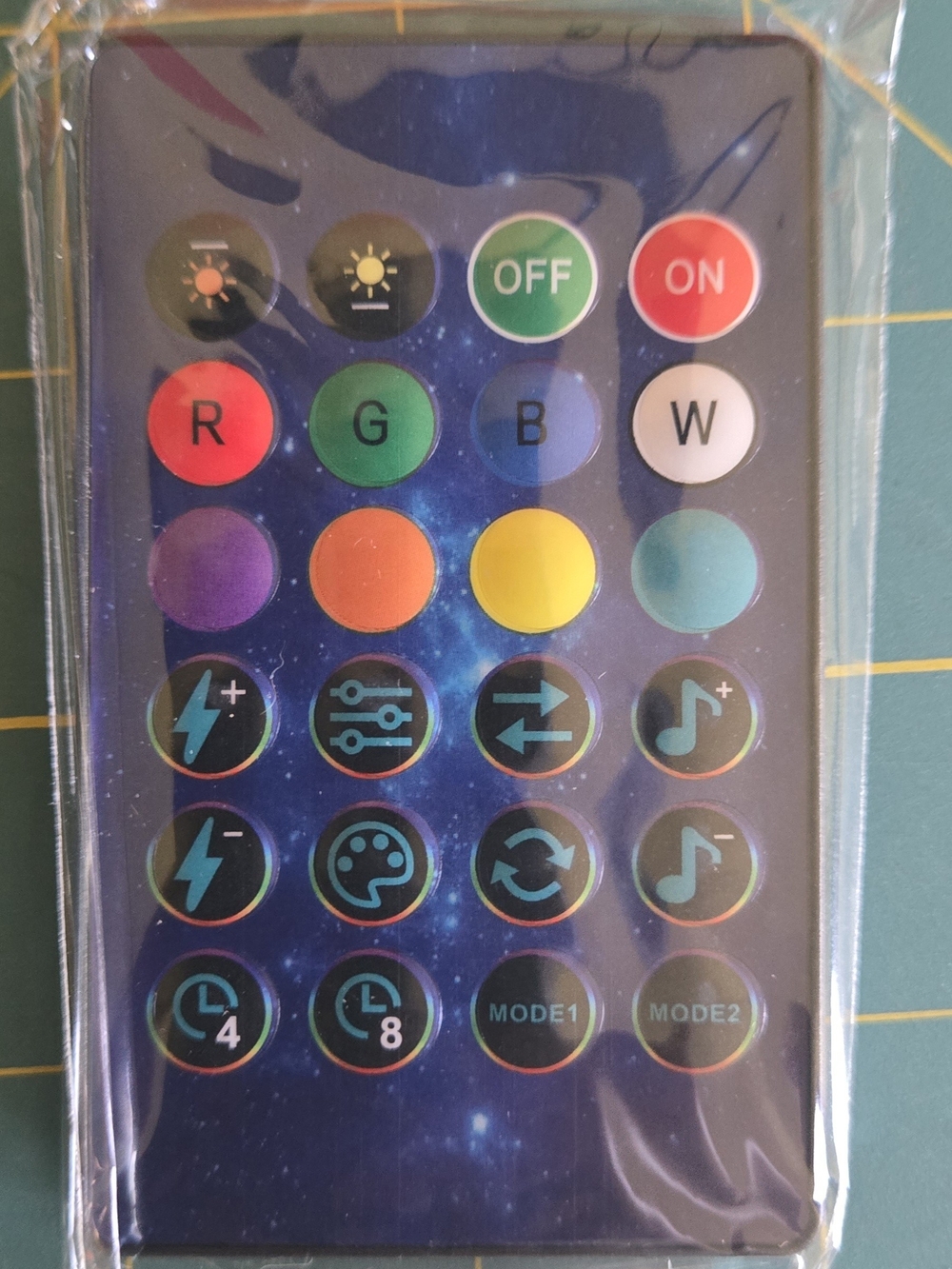 Infrared LED Light Strip Remote - Multi Color Controls